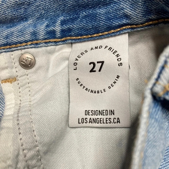 Lovers and Friend Devon High Rise Cut Off   Sz: 27 - Picture 11 of 13